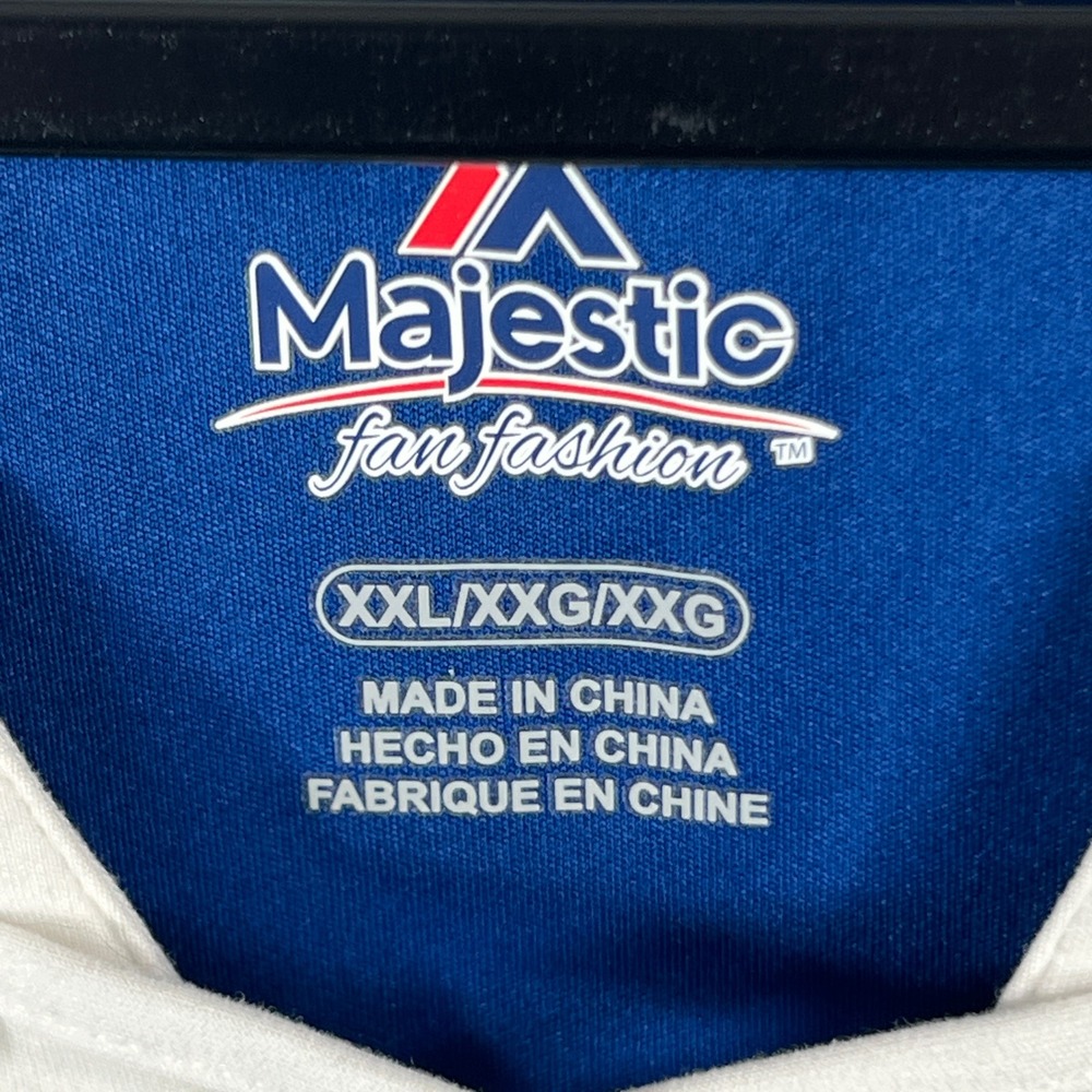 Majestic Fan Fashion Indianapolis Colts Jersey Lace Up Blue White XXL KFME - Picture 3 of 11